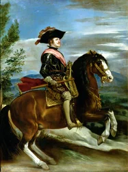 Reiterporträt von König Philipp IV. von Spanien (1605-65)